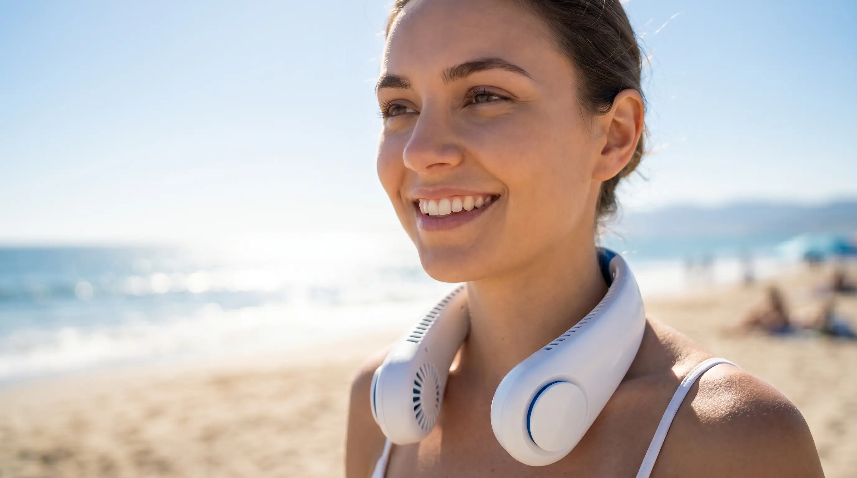 Staying cool with Aero at the beach